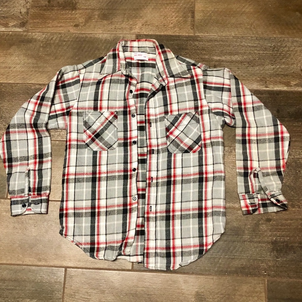 Men’s Vintage Plaid overshirt.